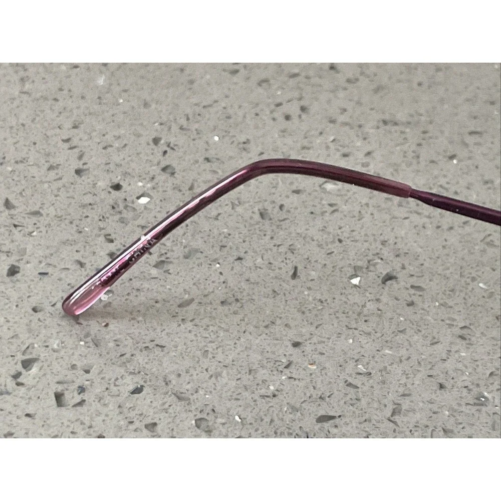 Eyeglasses Metal Purple WM5005 VI 51-17-140 FRAMES ONLY Eyewear full rim